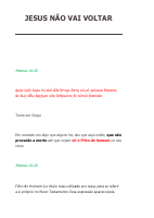 Jesus não vai voltar.PDF